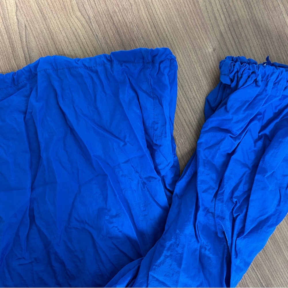 Blue Drawstring Pants - Picture 4 of 4